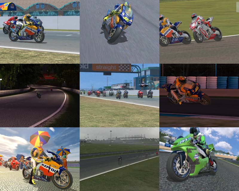 MotoGP 2  (PC) [2003] Gameplay 